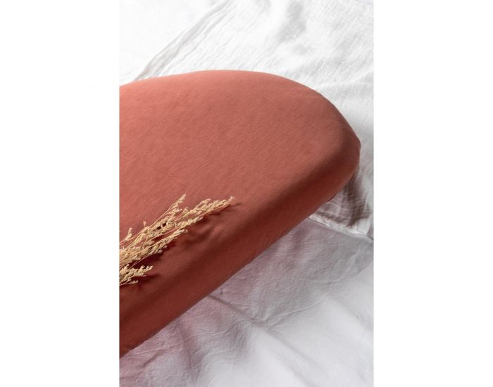 KADOLIS  Al�se Drap Housse Landau Imperm�able Jersey Tencel - Terracotta (7)