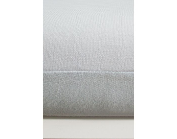 KADOLIS Al�se Drap Housse Landau Imperm�able Jersey Tencel - Gris perle (3)