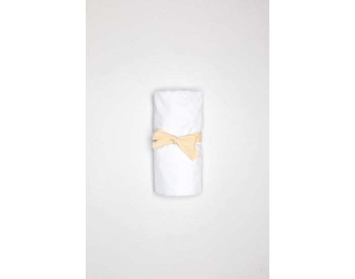 KADOLIS Al�se Drap Housse B�b� Imperm�able Jersey Tencel - Blanc (5)