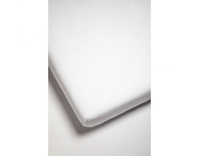 KADOLIS Al�se Drap Housse Enfant Imperm�able Jersey Tencel - Blanc (7)