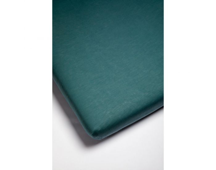 KADOLIS Al�se Drap Housse Enfant Imperm�able Jersey Tencel - Eucalyptus (7)