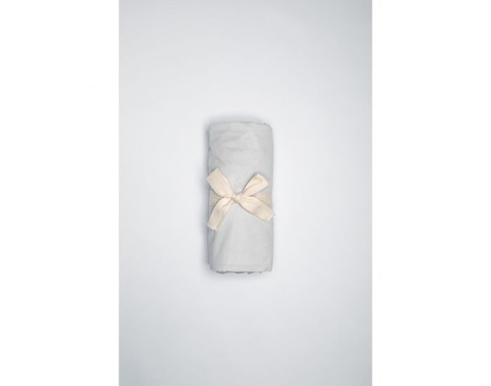 KADOLIS Al�se Drap Housse Enfant Imperm�able Jersey Tencel - Gris Perle (12)