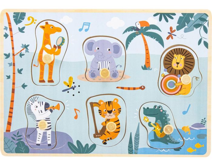 ULYSSE Puzzle Sonore Jungle - D�s 12 mois (1)