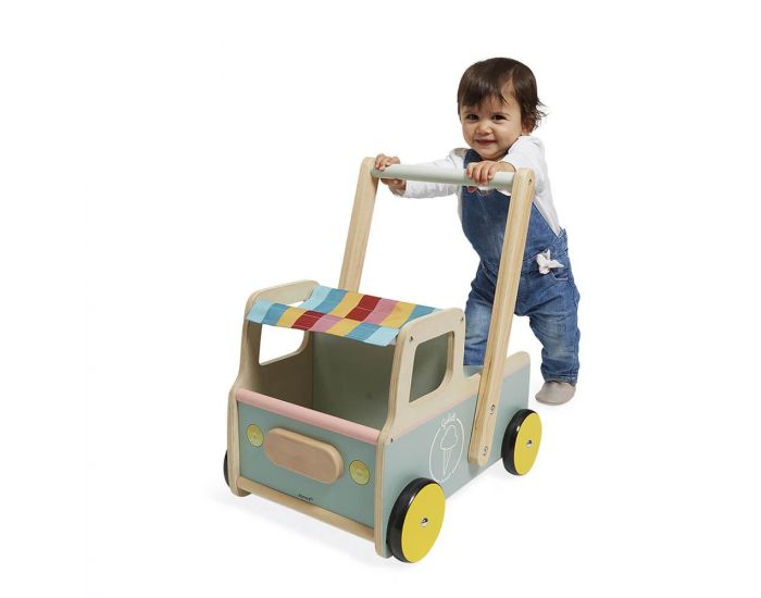 JANOD Chariot de Marche marchand de glaces - D�s 12 mois (1)