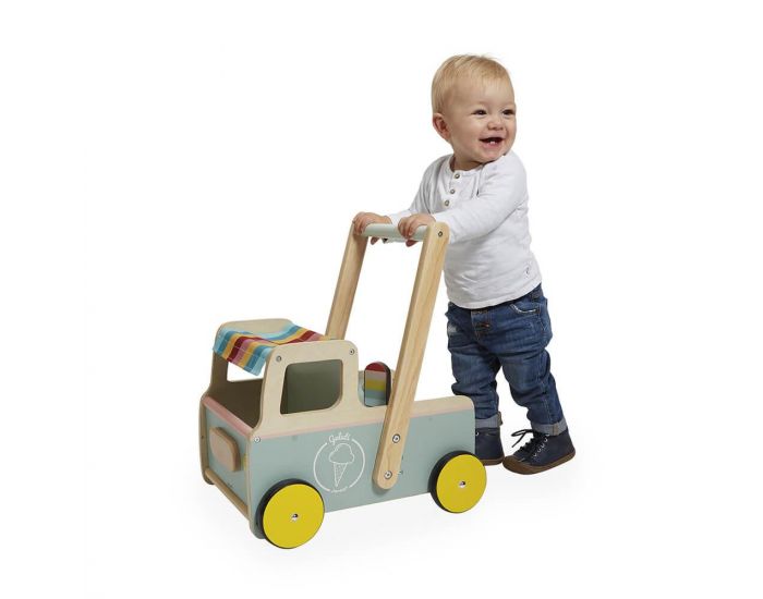 JANOD Chariot de Marche marchand de glaces - D�s 12 mois (3)