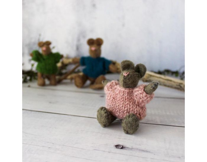 PAPOOSE TOYS La Famille Souris - Set de 4 - D�s 3 ans (7)