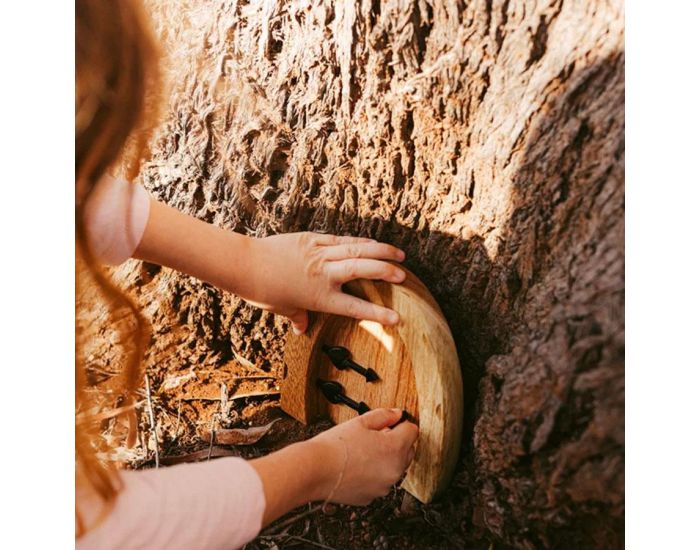 PAPOOSE TOYS Porte en Bois de la Petite Souris - D�s 3 ans (1)