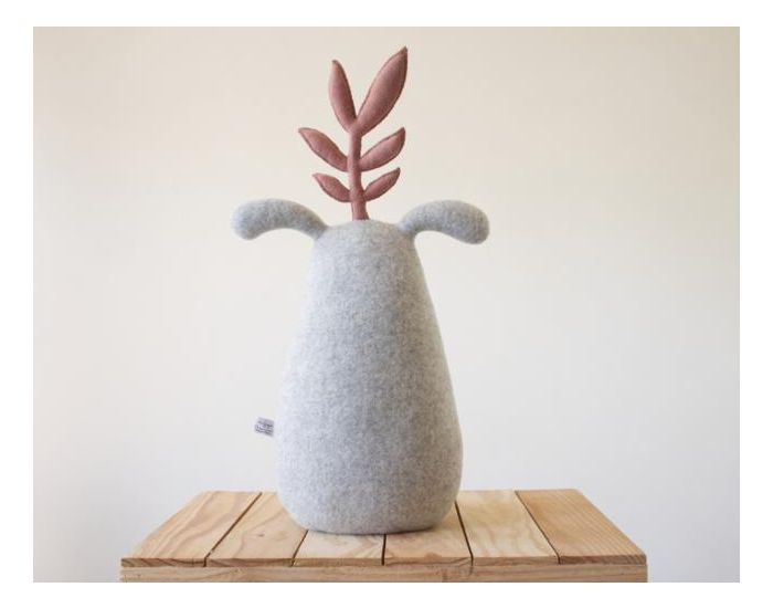 LES GUGUS Peluche Laine et Coton Bio - Gugus Plante Rose - D�s la Naissance (2)