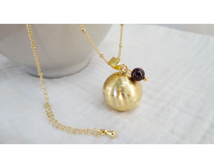 MADELEINE ET MAMAN Bola de Grossesse - Bross Or Pierre (1)