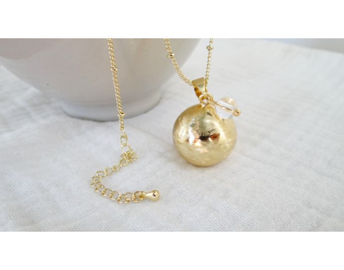 MADELEINE ET MAMAN Bola de Grossesse - Bross Or Pierre (2)