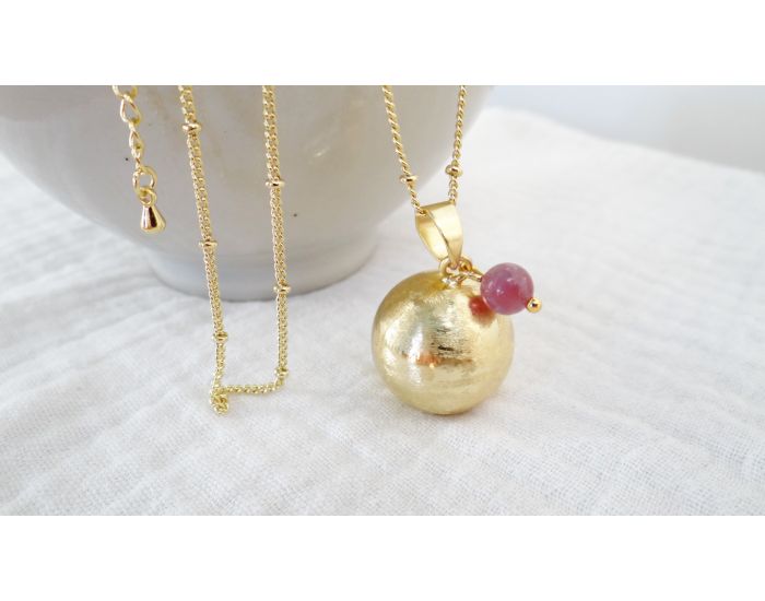 MADELEINE ET MAMAN Bola de Grossesse - Bross Or Pierre (11)