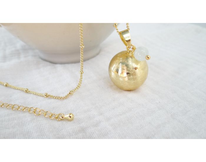 MADELEINE ET MAMAN Bola de Grossesse - Bross Or Pierre (3)