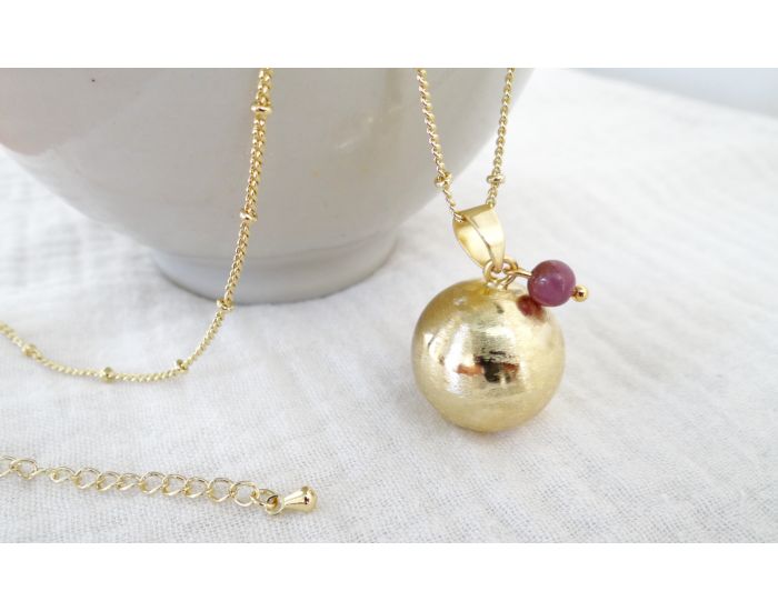 MADELEINE ET MAMAN Bola de Grossesse - Bross Or Pierre (6)