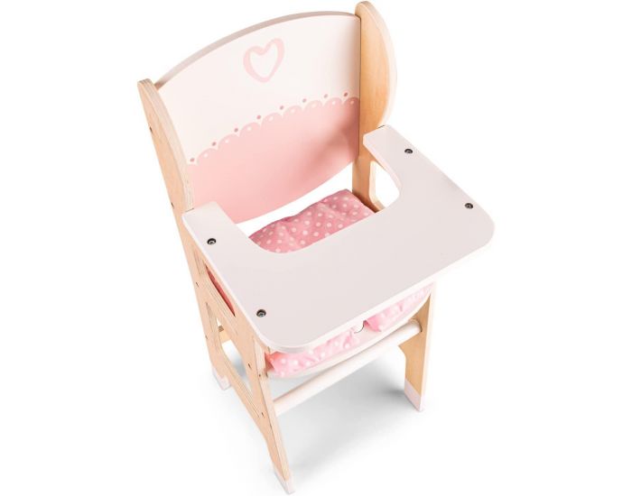 NEW CLASSIC TOYS Chaise Haute en Bois pour Poup�e - D�s 3 ans (3)
