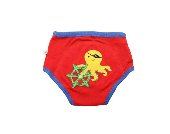 ZOOCCHINI Culottes d'Apprentissage en Coton Biologique pour gar�on - Pirates 100% coton biologique (3)
