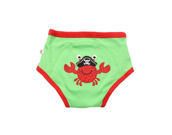 ZOOCCHINI Culottes d'Apprentissage en Coton Biologique pour gar�on - Pirates 100% coton biologique (4)