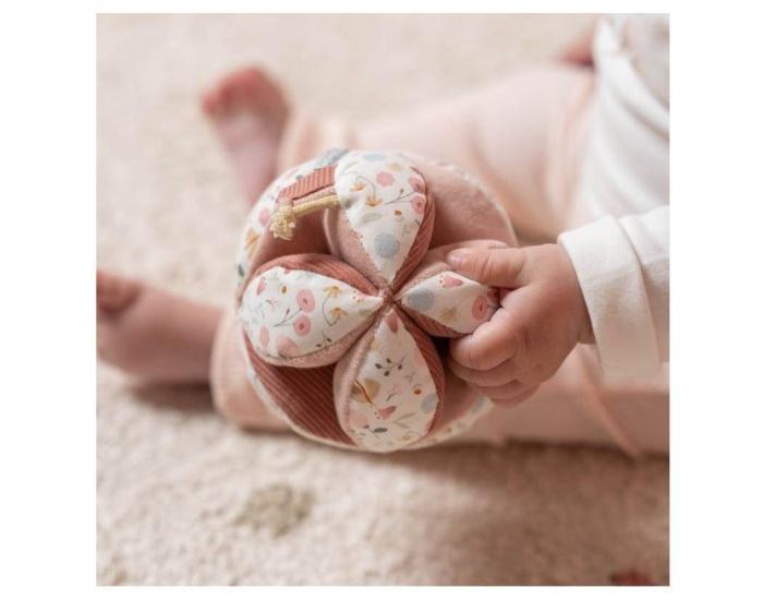 LITTLE DUTCH Balle de Pr�hension - Flowers Butterflies - D�s 12 mois (1)