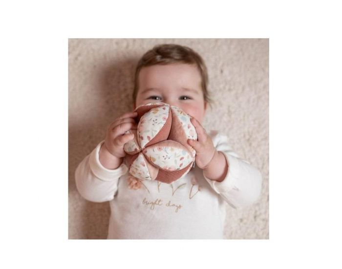 LITTLE DUTCH Balle de Pr�hension - Flowers Butterflies - D�s 12 mois (2)