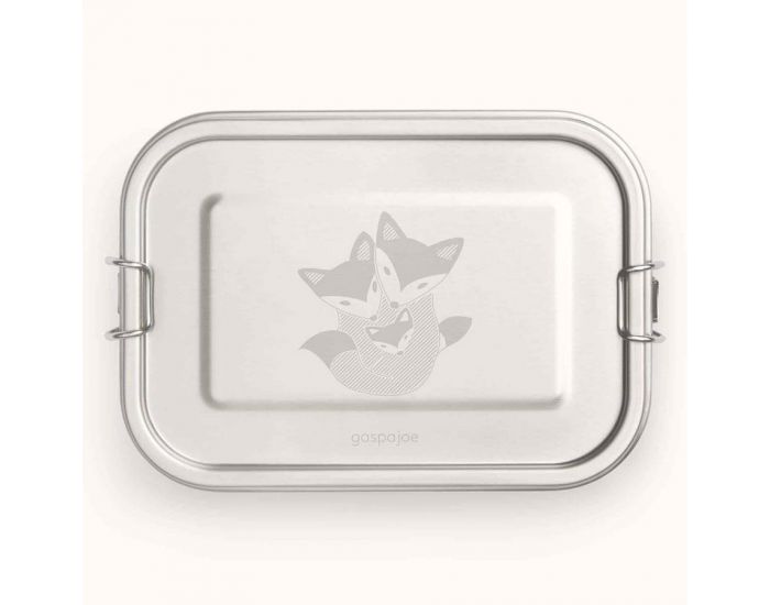 GASPAJOE Lunch Box Inox Yummy - 800 ml  Renards (4)