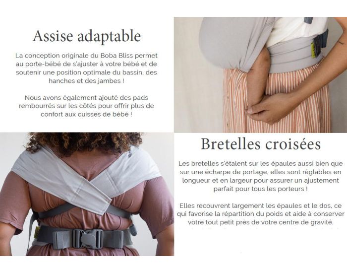 BOBA Porte-b�b� hybride Boba Bliss Bleu marine - BOBA (11)