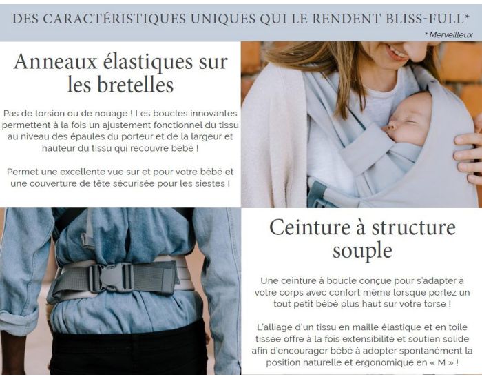 BOBA Porte-b�b� hybride Boba Bliss Bleu marine - BOBA (9)