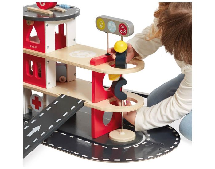 JANOD Caserne de pompiers en bois - Bolid - D�s 2 ans (1)