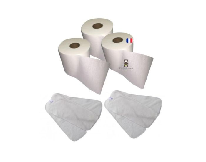 P'TITS DESSOUS 3 Rouleaux de Voiles de Protection, 6 Boosters (1)