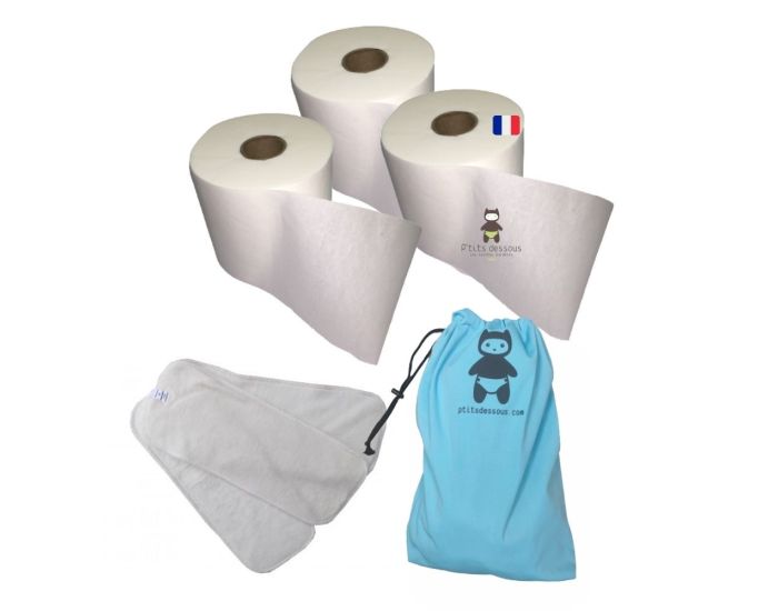 P'TITS DESSOUS 3 Voiles de Protection, 3 Boosters, Sac � Couches (2)