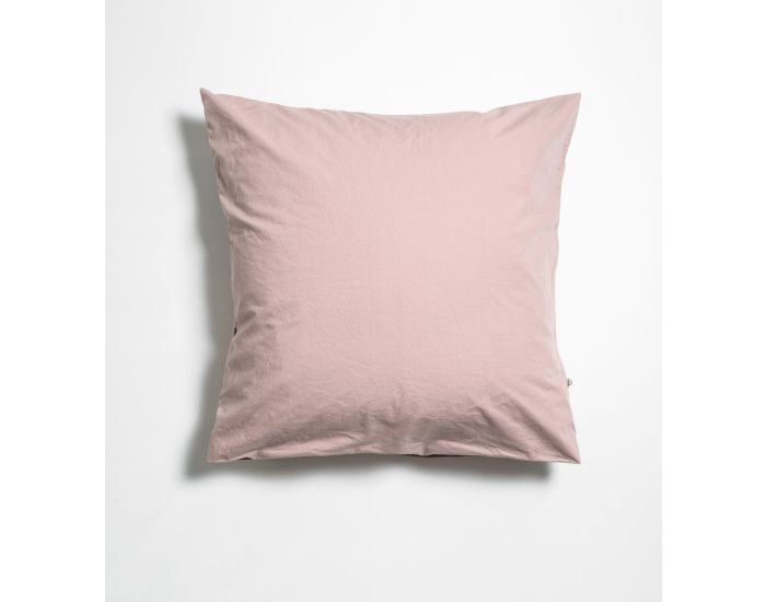 KADOLIS Taie d'Oreiller en Percale de Coton Bio Lav� - Provence (1)