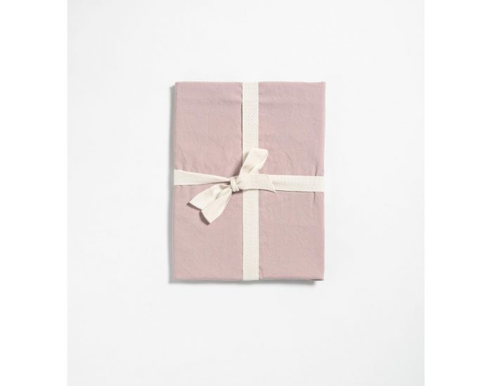 KADOLIS Taie d'Oreiller en Percale de Coton Bio Lav� - Provence (10)