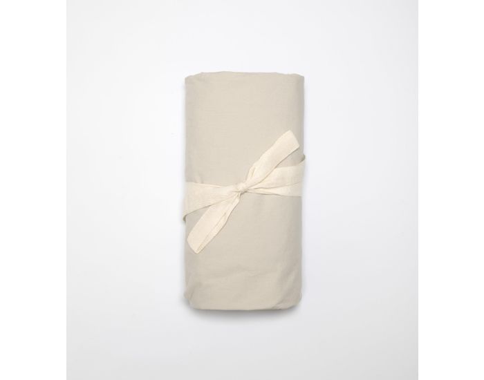 KADOLIS Drap Housse en Percale de Coton Bio Lav� Adulte - D�sert (4)