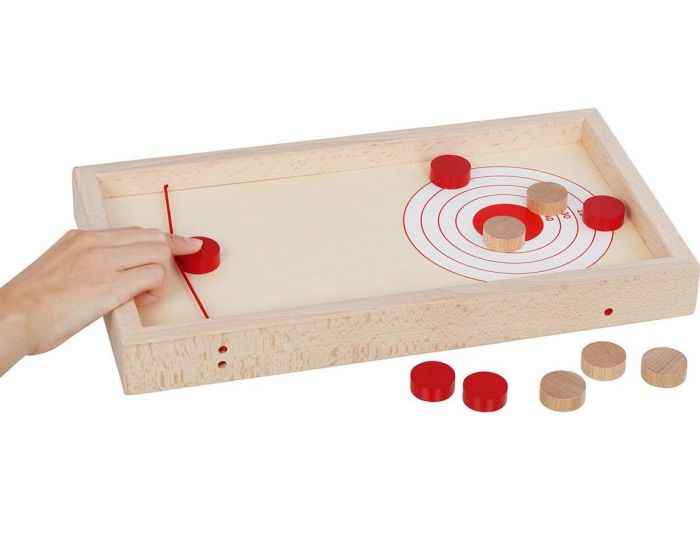 GOKI Jeu de Palets Super Puck 2 en 1 - A partir de 6 ans (2)