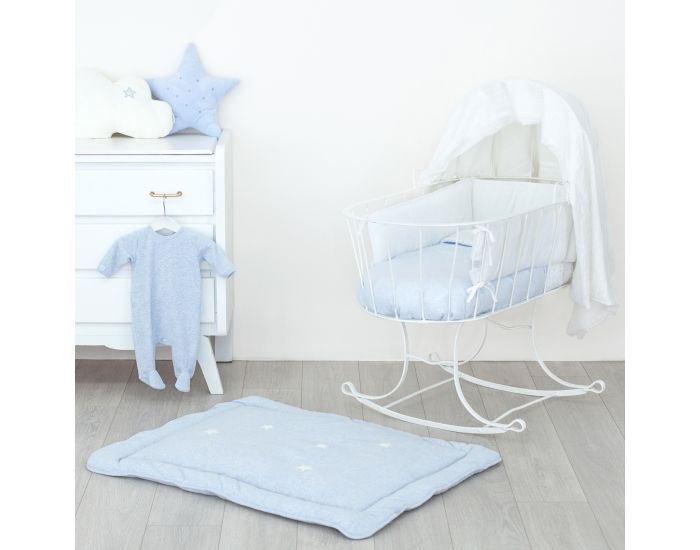 BEMINI Tapis de Parc 75x95cm Terry Petites Etoiles (9)