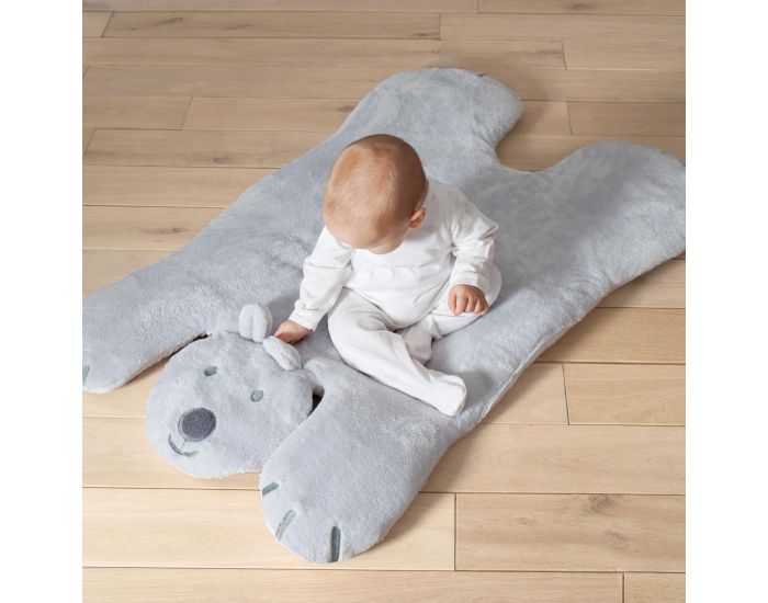 BEMINI Tapis de parc 75x110cm Softy Ours (2)