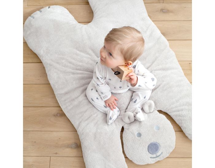 BEMINI Tapis de parc 75x110cm Softy Ours (4)