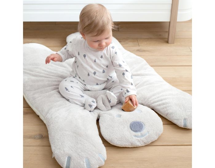 BEMINI Tapis de parc 75x110cm Softy Ours (6)