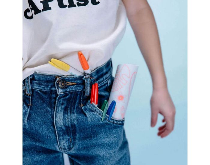 SUPER PETIT Set en silicone � colorier r�versible - Mini Construction - SUPERPETIT (4)