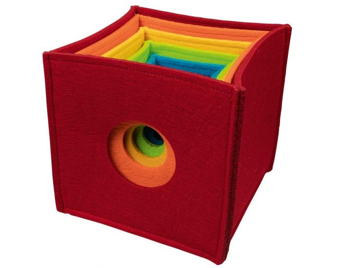 GOKI Cubes � empiler en feutrine - D�s 12 mois (1)