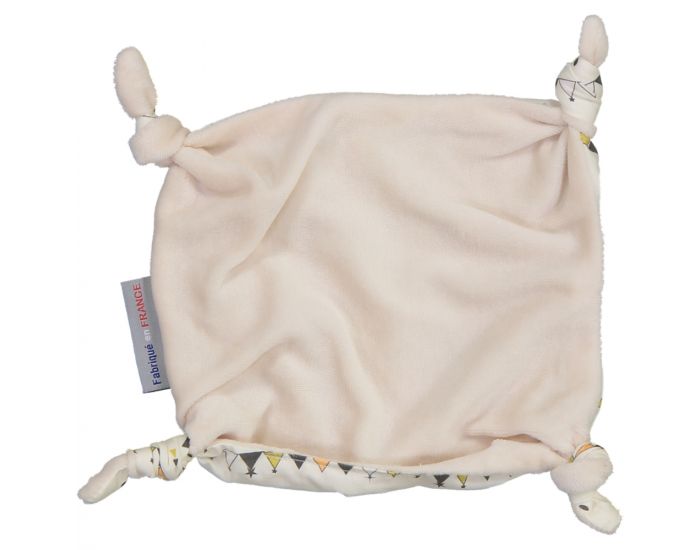 CHOUCHOUETTE Doudou plat avec ses petits noeuds tipis (2)