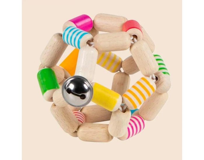 GOKI Hochet en Bois Balle flexible - D�s 12 mois (1)