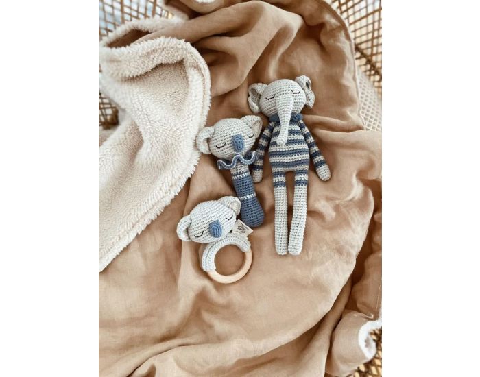 PATTI OSLO Anneau de Dentition en Crochet - Koala (1)