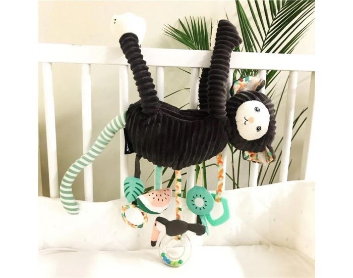 LES D�GLINGOS Peluche d'Activit�s - K�zakos le Ouistiti - D�s 12 mois  (1)