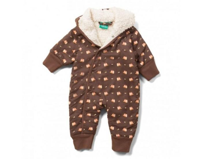 LITTLE GREEN RADICALS Combi-Pilote en Coton Bio - Oiseaux (1)