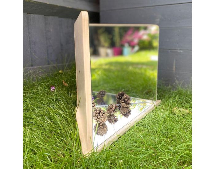 TICKIT Miroir en bois � 3 faces - TICKIT (2)