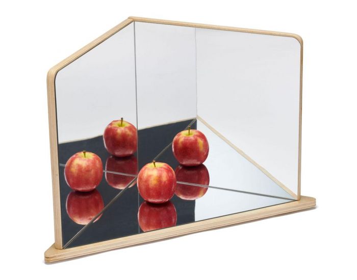 TICKIT Miroir en bois � 3 faces - TICKIT (3)