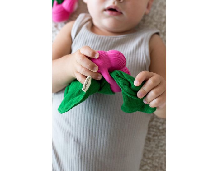 OLI ET CAROL Mini Doudou - Ramona le Radis (3)