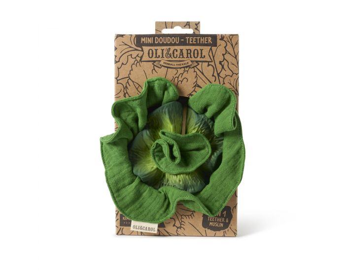 OLI ET CAROL Mini Doudou - Kendall le Chou (8)
