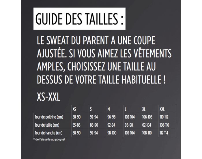 LOVE RADIUS Le Sweat du Parent - Noir (7)