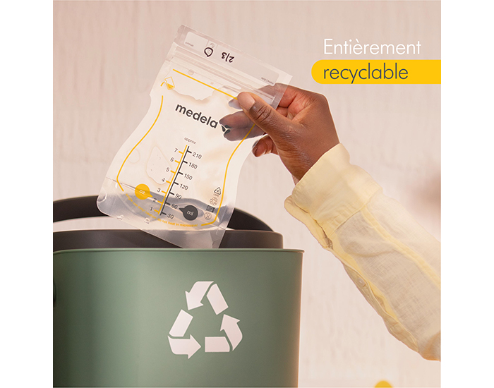 MEDELA Sachets de Conservation pour Lait Maternel 50 x 210ml (3)