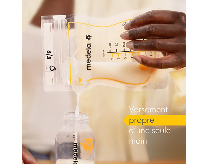 MEDELA Sachets de Conservation pour Lait Maternel 50 x 210ml (6)